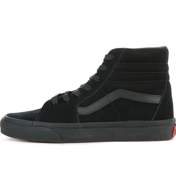 VANS MEN'S VANS SK8-HI VNOOOD5IBKA triple black NWB - Picture 6 of 6